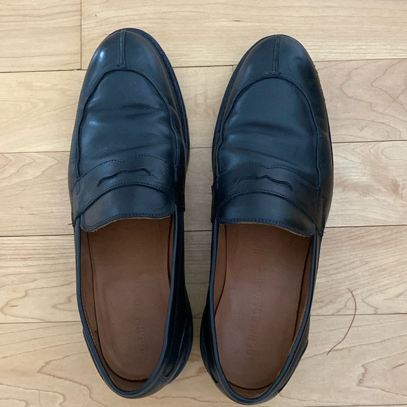 Allen Edmonds black Denali penny loafer